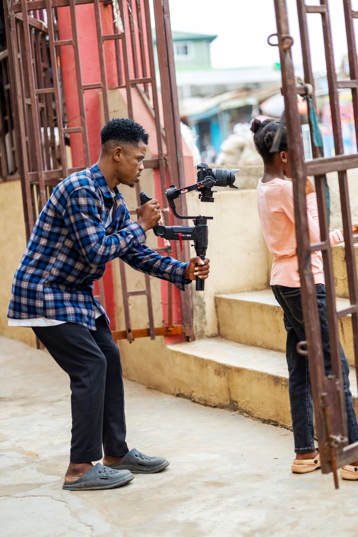 Professional video production on location